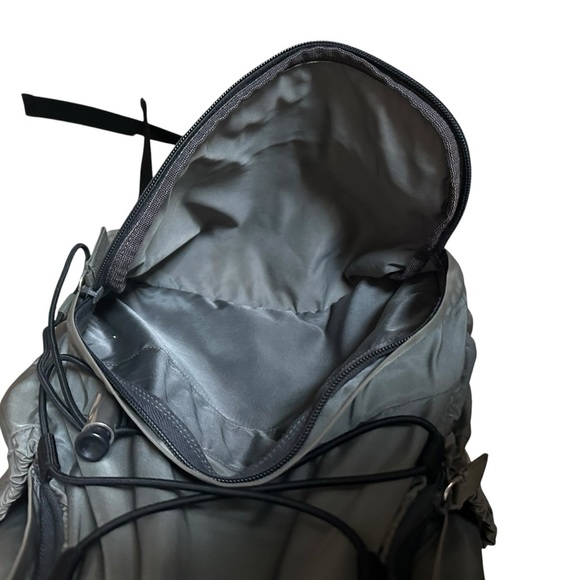 Authentic PRADA Gray Green & Black Nylon Backpack - Picture 9 of 15